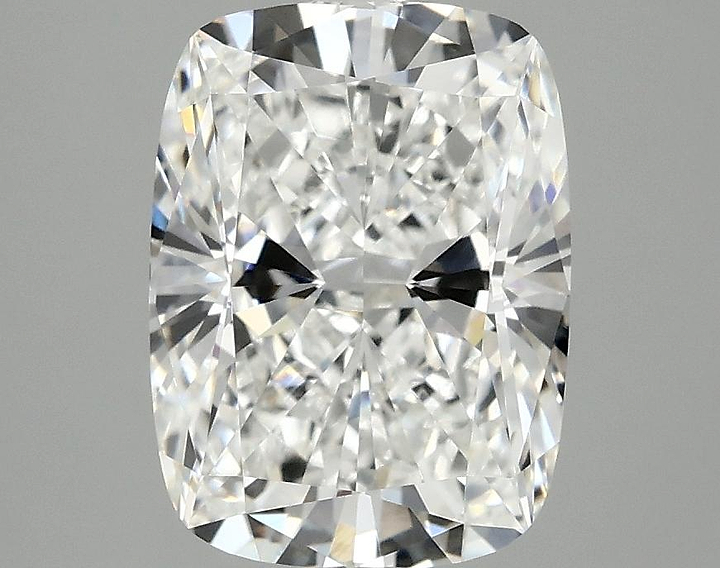 3.08 Carat Cushion Shaped Excellent Cut VVS2 IGI Certified Lab Grown Diamond
