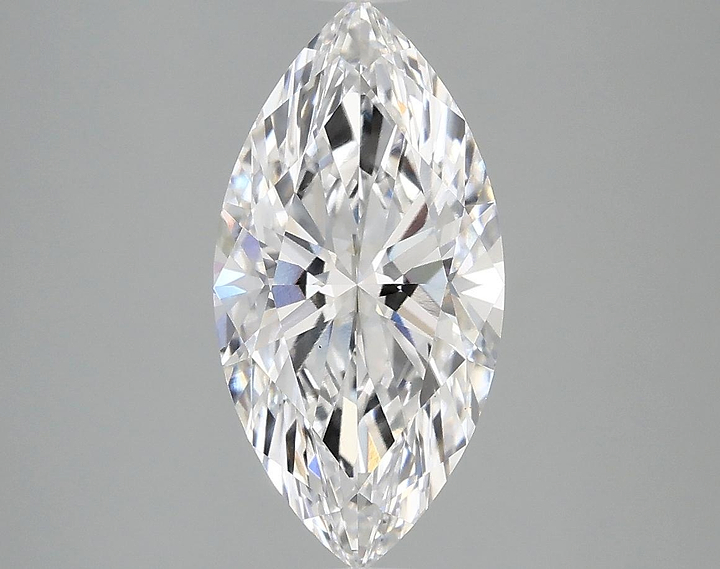 2.4 Carat Marquise Shaped Ideal Cut VS1 IGI Certified Lab Grown Diamond