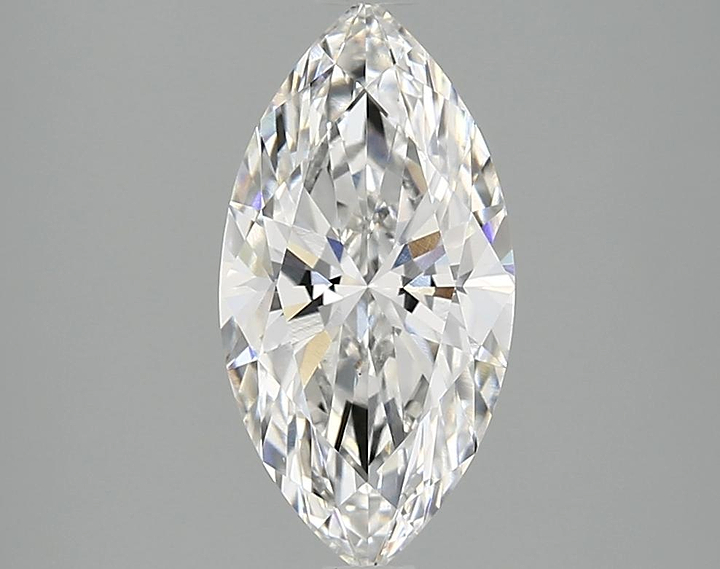 2.1 Carat Marquise Shaped Ideal Cut VS1 IGI Certified Lab Grown Diamond