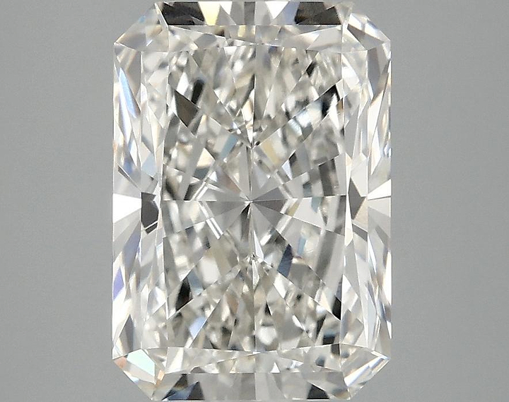 3.08 Carat Radiant Shaped Ideal Cut VVS2 IGI Certified Lab Grown Diamond
