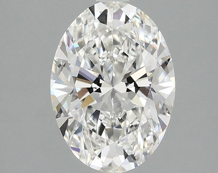1.62 Carat Oval Shaped Ideal Cut VVS2 IGI Certified Lab Grown Diamond