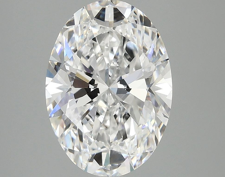 3.06 Carat Oval Shaped Ideal Cut VVS2 IGI Certified Lab Grown Diamond