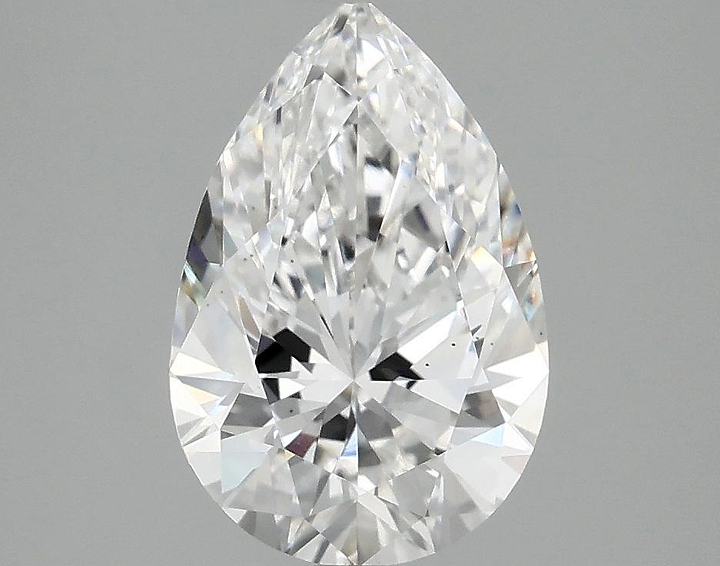 2.07 Carat Pear Shaped Excellent Cut VS2 IGI Certified Lab Grown Diamond
