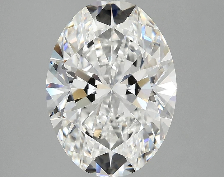 4.07 Carat Oval Shaped Excellent Cut VVS2 IGI Certified Lab Grown Diamond