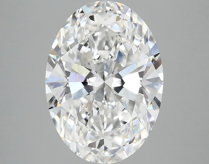 4.07 Carat Oval Shaped Ideal Cut VS2 IGI Certified Lab Grown Diamond
