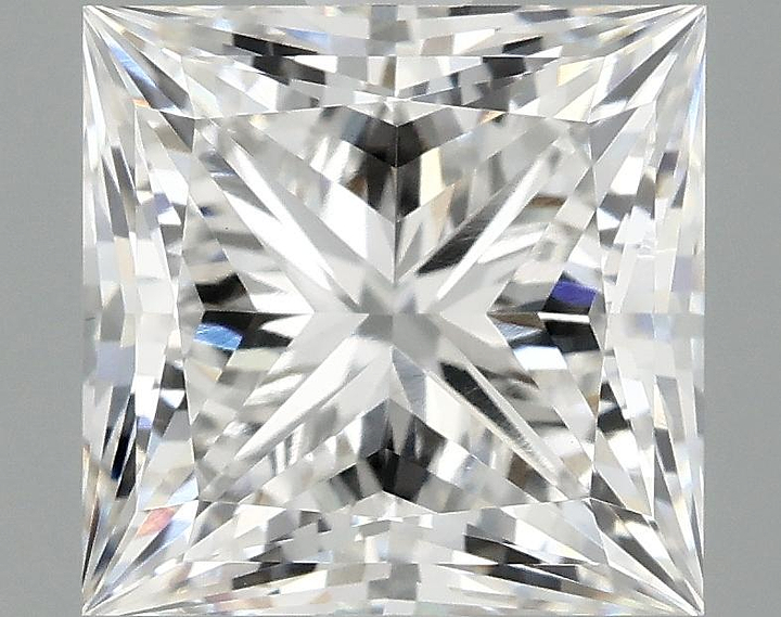 2.08 Carat Princess Shaped Ideal Cut VVS2 IGI Certified Lab Grown Diamond