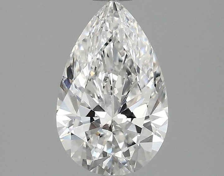 1.1 Carat Pear Shaped Ideal Cut VVS2 IGI Certified Lab Grown Diamond