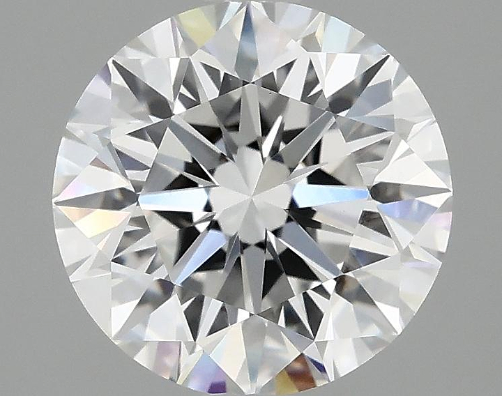 2.43 Carat Round Shaped Excellent Cut VVS2 IGI Certified Lab Grown Diamond