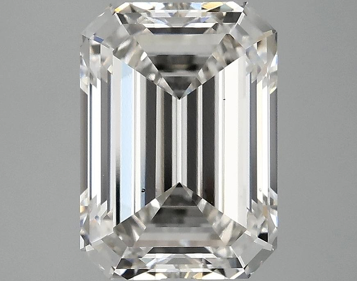 3.25 Carat Emerald Shaped Ideal Cut VS2 IGI Certified Lab Grown Diamond