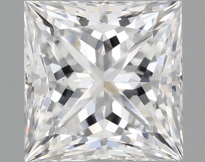 1.59 Carat Princess Shaped Ideal Cut VS1 IGI Certified Lab Grown Diamond