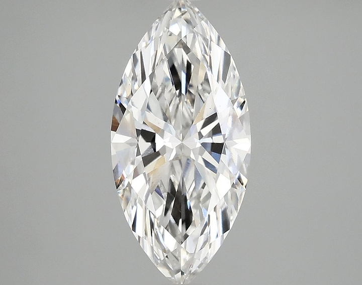 2.38 Carat Marquise Shaped Excellent Cut VS1 IGI Certified Lab Grown Diamond