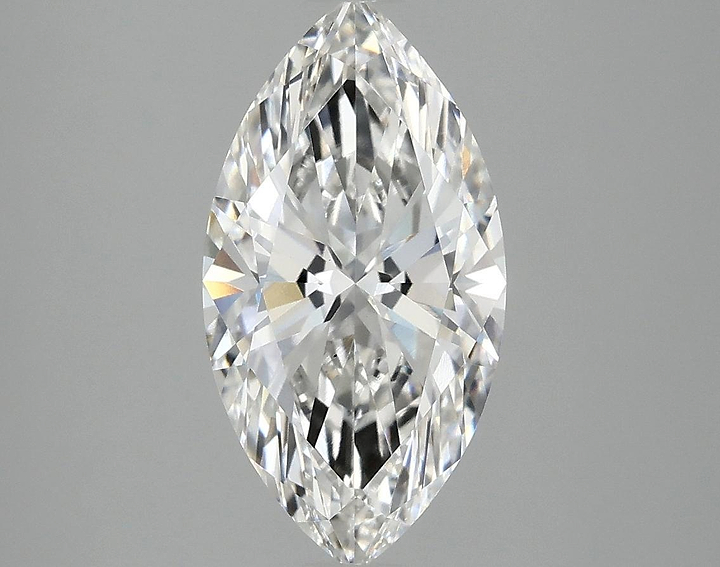 2.54 Carat Marquise Shaped Excellent Cut VS1 IGI Certified Lab Grown Diamond