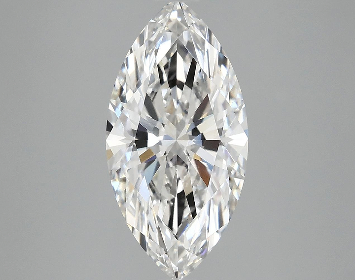 3.09 Carat Marquise Shaped Ideal Cut VS1 IGI Certified Lab Grown Diamond