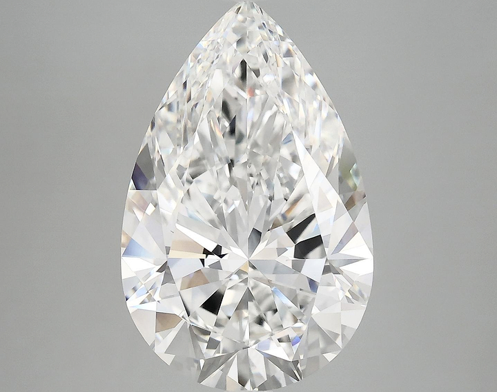 7.02 Carat Pear Shaped Ideal Cut VS1 IGI Certified Lab Grown Diamond