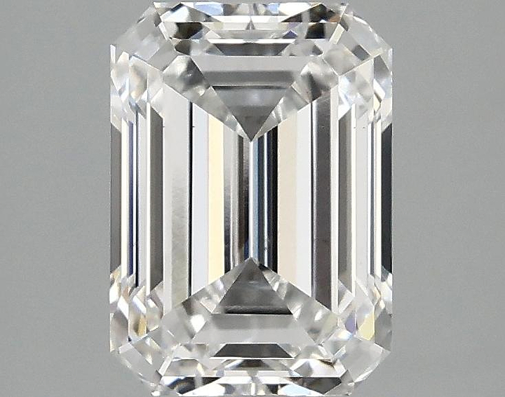 2.09 Carat Emerald Shaped Excellent Cut VS2 IGI Certified Lab Grown Diamond