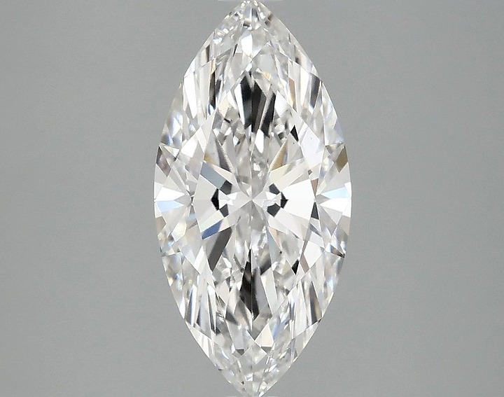 2.08 Carat Marquise Shaped Excellent Cut VS1 IGI Certified Lab Grown Diamond