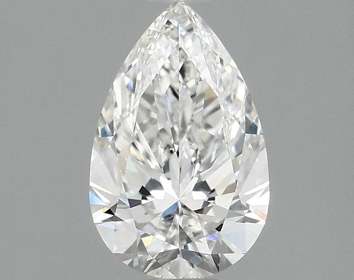 1.04 Carat Pear Shaped Ideal Cut VVS2 IGI Certified Lab Grown Diamond