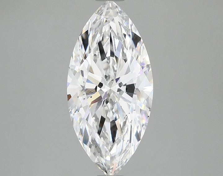 2.52 Carat Marquise Shaped Excellent Cut VS2 IGI Certified Lab Grown Diamond