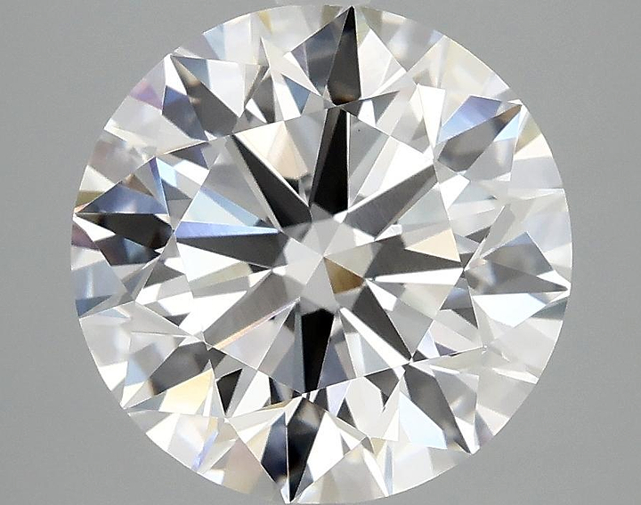 4.06 Carat Round Shaped Ideal Cut VVS2 IGI Certified Lab Grown Diamond