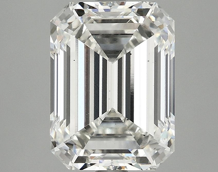 3.31 Carat Emerald Shaped Excellent Cut VS2 IGI Certified Lab Grown Diamond