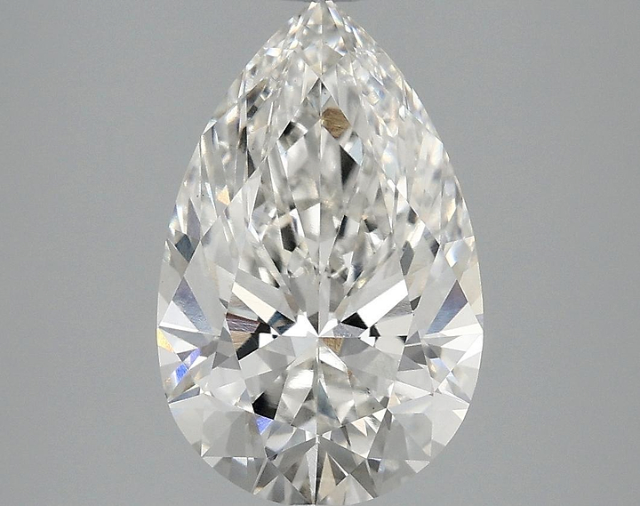 3.1 Carat Pear Shaped Ideal Cut VS1 IGI Certified Lab Grown Diamond