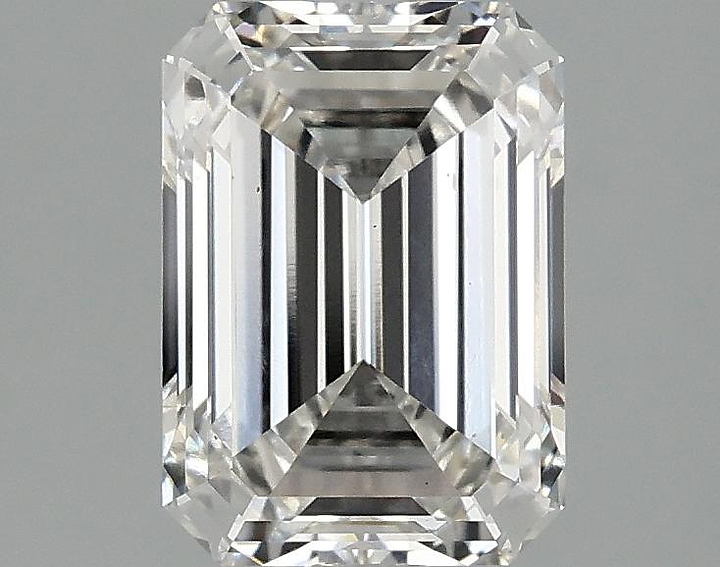 2.08 Carat Emerald Shaped Ideal Cut VS2 IGI Certified Lab Grown Diamond