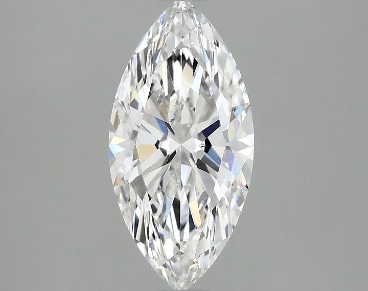 1.52 Carat Marquise Shaped Ideal Cut VVS2 IGI Certified Lab Grown Diamond