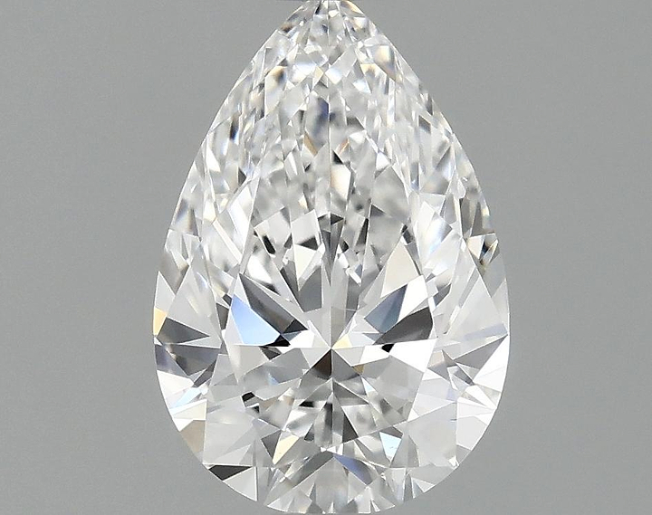 0.97 Carat Pear Shaped Excellent Cut VS1 IGI Certified Lab Grown Diamond