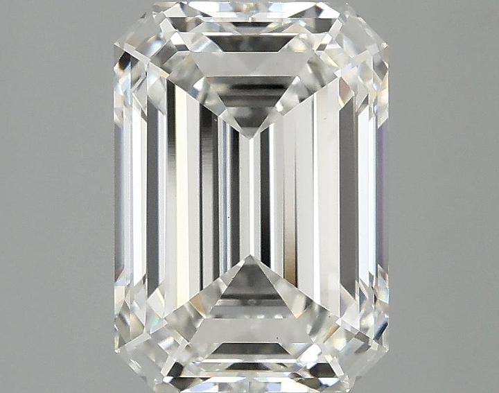 3.07 Carat Emerald Shaped Ideal Cut VS1 IGI Certified Lab Grown Diamond