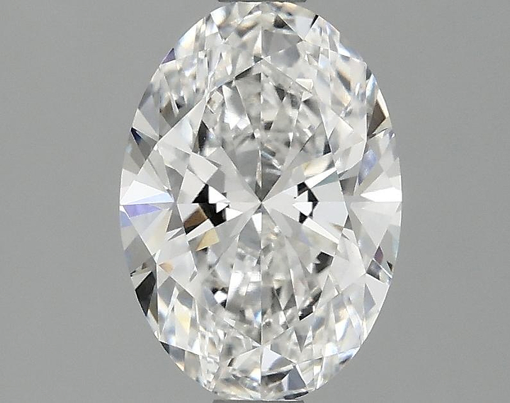 1.56 Carat Oval Shaped Ideal Cut VVS2 IGI Certified Lab Grown Diamond