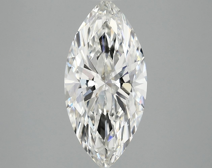 2.51 Carat Marquise Shaped Excellent Cut VS1 IGI Certified Lab Grown Diamond