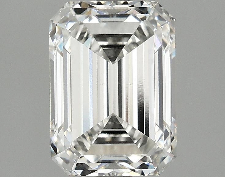 2.1 Carat Emerald Shaped Excellent Cut VS1 IGI Certified Lab Grown Diamond