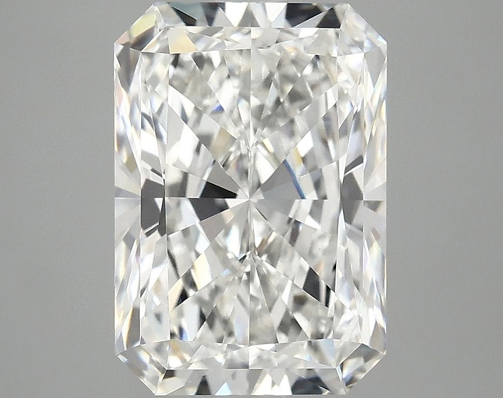 4.09 Carat Radiant Shaped Ideal Cut VVS2 IGI Certified Lab Grown Diamond