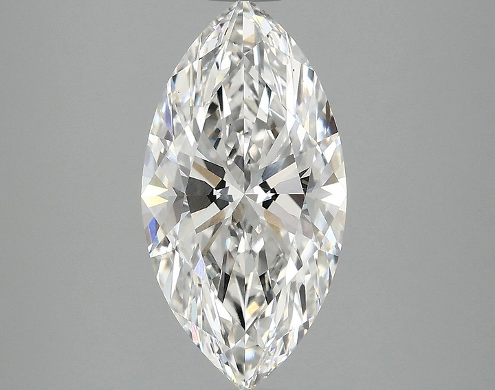 2.53 Carat Marquise Shaped Ideal Cut VS1 IGI Certified Lab Grown Diamond