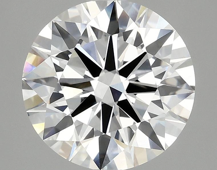 2.56 Carat Round Shaped Ideal Cut VVS2 IGI Certified Lab Grown Diamond