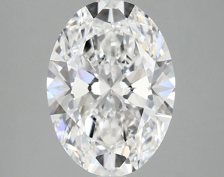 2.58 Carat Oval Shaped Ideal Cut VVS2 IGI Certified Lab Grown Diamond