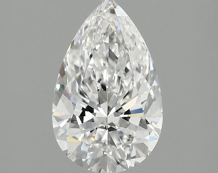 1.53 Carat Pear Shaped Ideal Cut VS1 IGI Certified Lab Grown Diamond