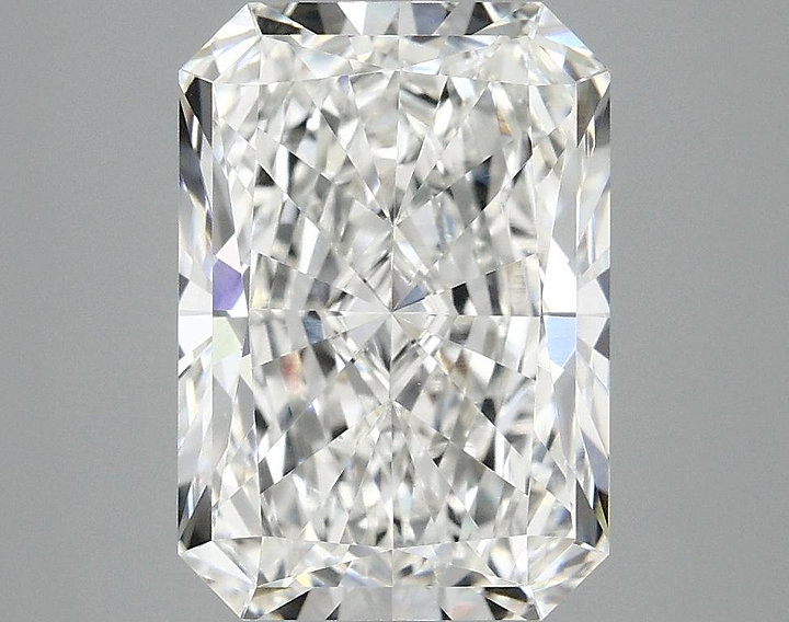 4.06 Carat Radiant Shaped Ideal Cut VVS2 IGI Certified Lab Grown Diamond