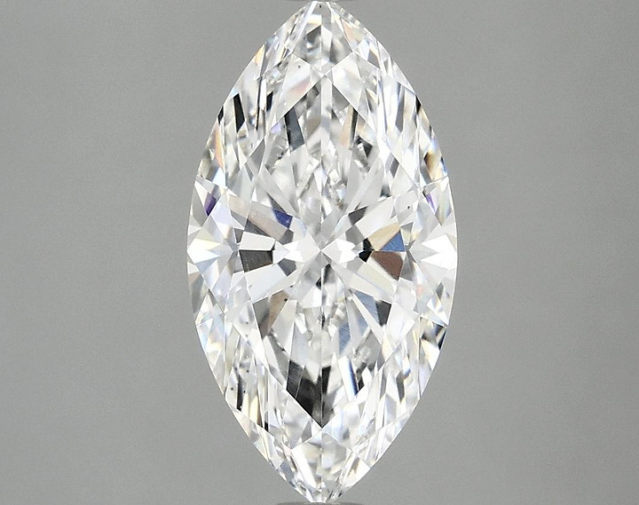 2.1 Carat Marquise Shaped Ideal Cut VS2 IGI Certified Lab Grown Diamond