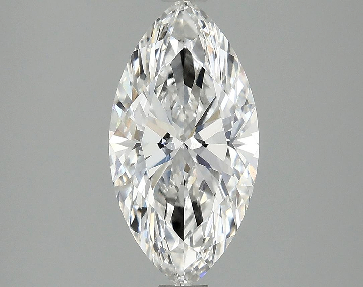 2.05 Carat Marquise Shaped Ideal Cut VS1 IGI Certified Lab Grown Diamond