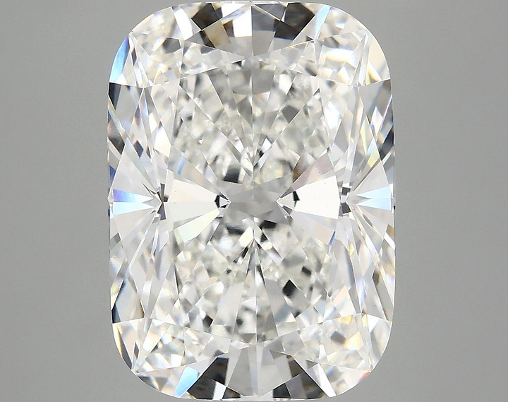 6.76 Carat Cushion Shaped Excellent Cut VVS2 IGI Certified Lab Grown Diamond