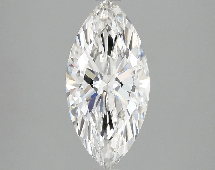 2.1 Carat Marquise Shaped Excellent Cut VVS2 IGI Certified Lab Grown Diamond