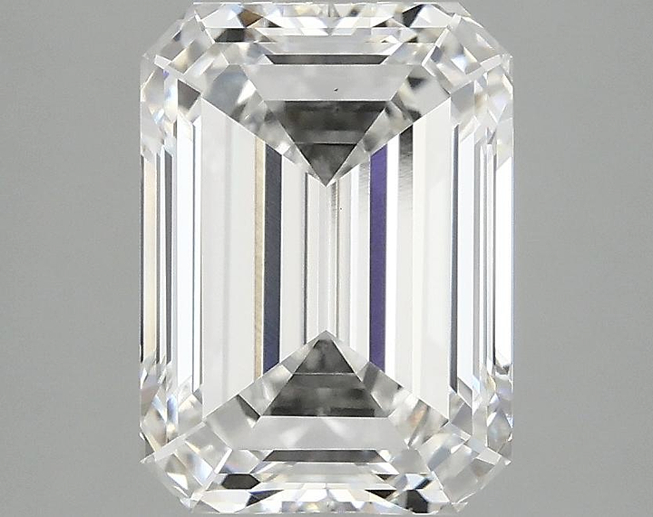 3.1 Carat Emerald Shaped Excellent Cut VS1 IGI Certified Lab Grown Diamond