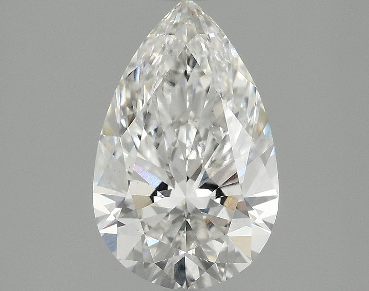 1.6 Carat Pear Shaped Ideal Cut VS2 IGI Certified Lab Grown Diamond
