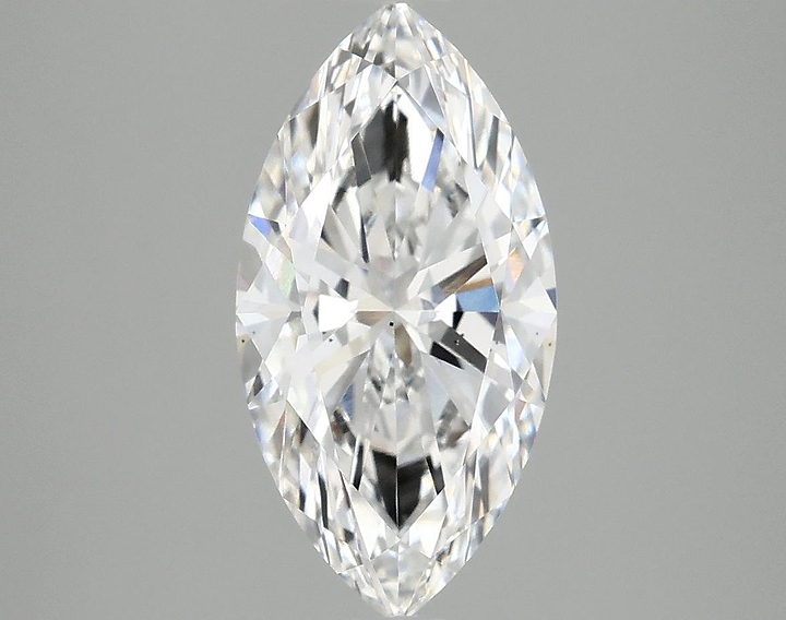 2.57 Carat Marquise Shaped Ideal Cut VS2 IGI Certified Lab Grown Diamond