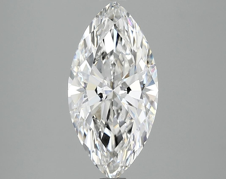 2.5 Carat Marquise Shaped Ideal Cut VS1 IGI Certified Lab Grown Diamond