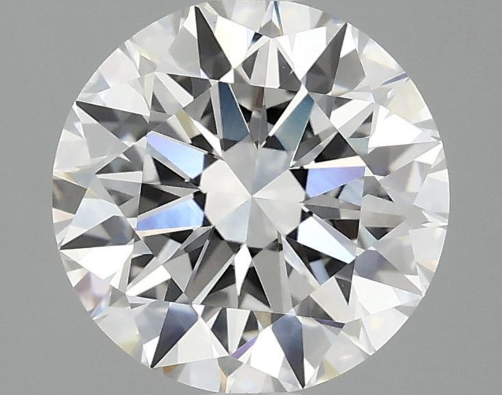 2.56 Carat Round Shaped Excellent Cut VVS2 IGI Certified Lab Grown Diamond