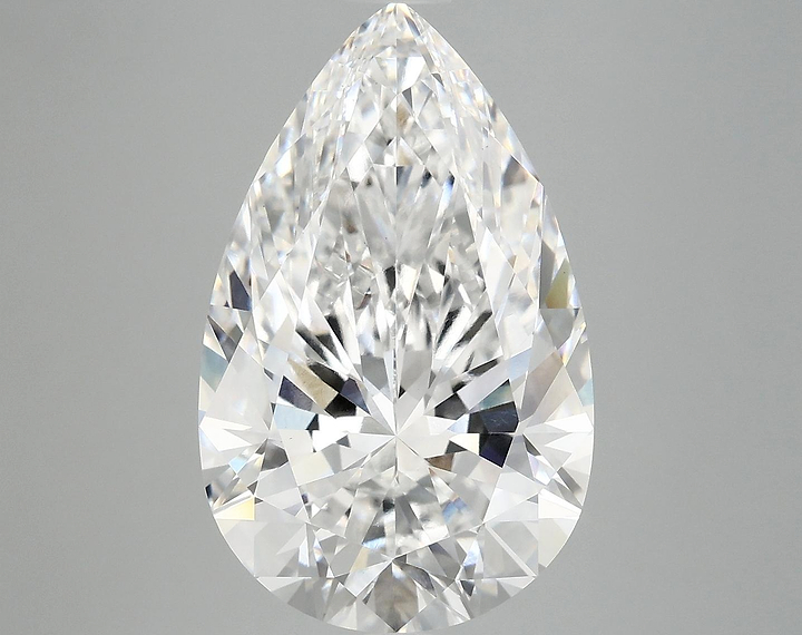 7.18 Carat Pear Shaped Ideal Cut VS1 IGI Certified Lab Grown Diamond