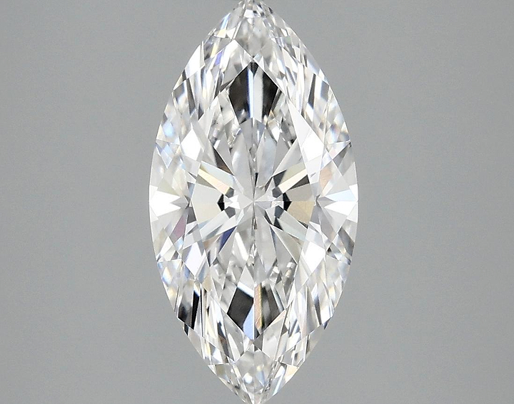 2.1 Carat Marquise Shaped Ideal Cut VS1 IGI Certified Lab Grown Diamond
