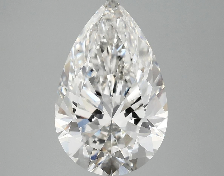 4.05 Carat Pear Shaped Ideal Cut VS1 IGI Certified Lab Grown Diamond